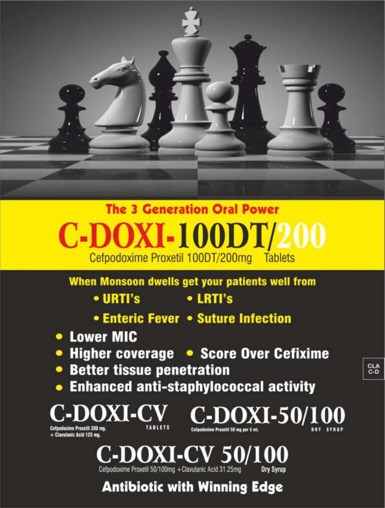 C DOXI 100 DT Zenexa Healthcare